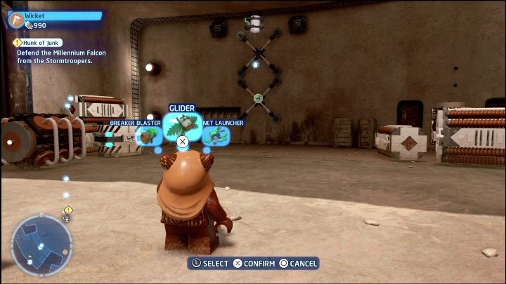 Pierwszą znajdźkę możecie zdobyć zaraz po wejściu na poziom - LEGO Skywalker Saga: Nowa nadzieja - lista znajdziek i nagrody - LEGO Skywalker Saga - poradnik do gry