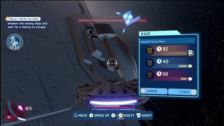 Kolejna część do zdobycia jest za pierwsze miejsce w wyścigu - LEGO Skywalker Saga: Imperium kontratakuje- lista znajdziek i nagrody - LEGO Skywalker Saga - poradnik do gry