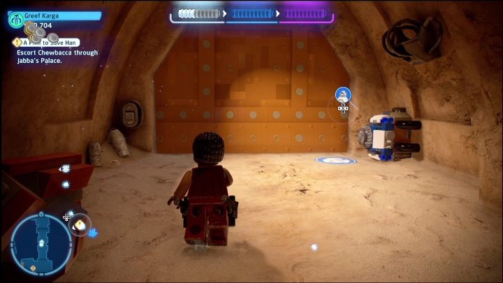 Na samym początku możecie zdobyć pierwszą znajdźkę - LEGO Skywalker Saga: Powrót Jedi - lista znajdziek i nagrody - LEGO Skywalker Saga - poradnik do gry