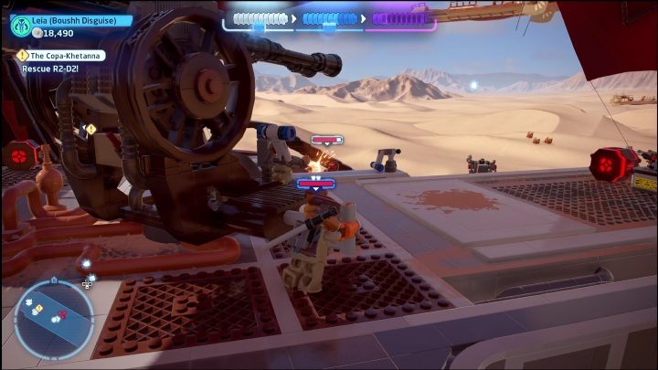 Aby dostać się do kolejnej części potrzebujecie Łowcy Nagród - LEGO Skywalker Saga: Powrót Jedi - lista znajdziek i nagrody - LEGO Skywalker Saga - poradnik do gry