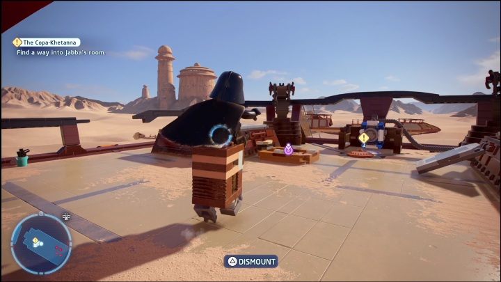 Po dostaniu się na kolejną część statku musicie zniszczyć wszystkie obiekty po lewej stronie - LEGO Skywalker Saga: Powrót Jedi - lista znajdziek i nagrody - LEGO Skywalker Saga - poradnik do gry