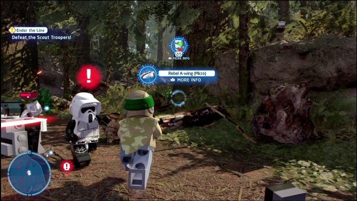 Następny sekret chowa się pod drzewem - LEGO Skywalker Saga: Powrót Jedi - lista znajdziek i nagrody - LEGO Skywalker Saga - poradnik do gry