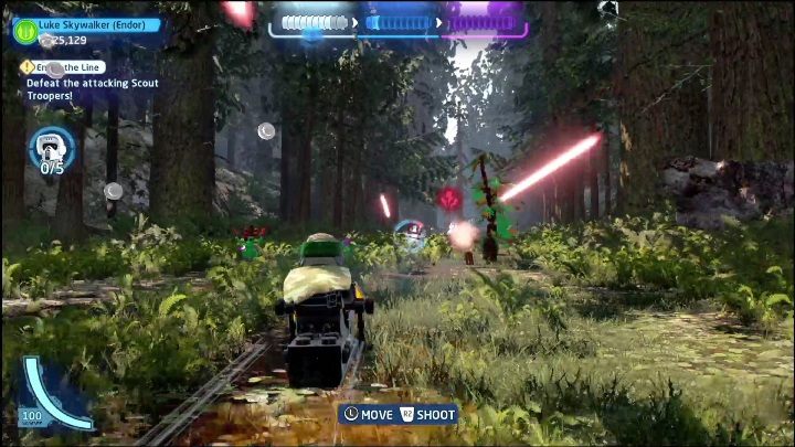 Tę część zestawu zdobędziecie strzelając do przeciwników - LEGO Skywalker Saga: Powrót Jedi - lista znajdziek i nagrody - LEGO Skywalker Saga - poradnik do gry