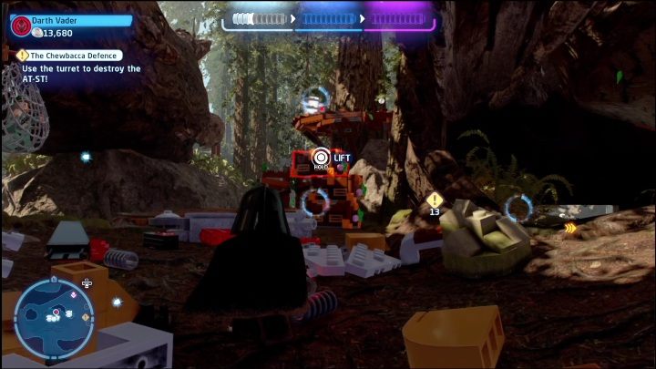 W tym samym miejscu zobaczycie kolejny sekret - LEGO Skywalker Saga: Powrót Jedi - lista znajdziek i nagrody - LEGO Skywalker Saga - poradnik do gry