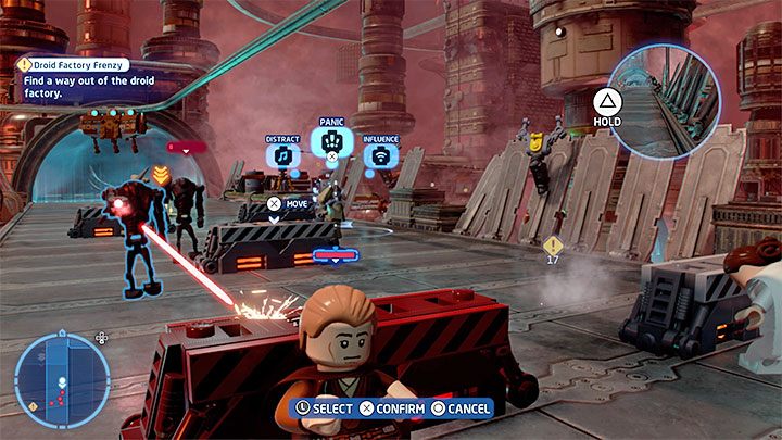 Poziom ten posiada 3 wyzwania - LEGO Skywalker Saga: Fanaberie w fabryce droidów (Droid Factory Frenzy) - solucja, opis przejścia - LEGO Skywalker Saga - poradnik do gry