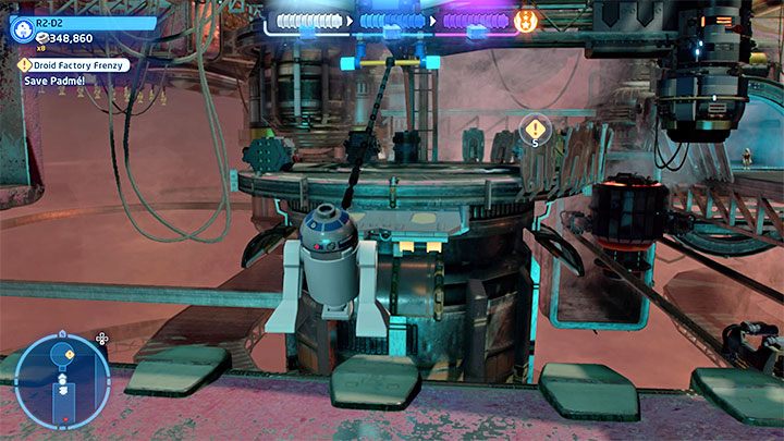 Dojdzie do porwania Padme i trzeba będzie ją uratować - LEGO Skywalker Saga: Fanaberie w fabryce droidów (Droid Factory Frenzy) - solucja, opis przejścia - LEGO Skywalker Saga - poradnik do gry