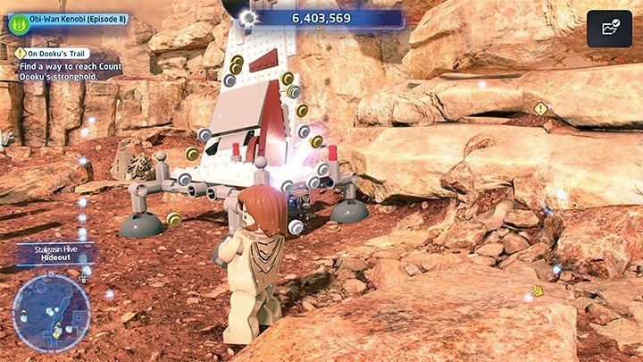 Po zaliczeniu misji fabularnej z walk na arenie otrzymacie zadanie doścignięcia hrabiego Dooku - LEGO Skywalker Saga: Bitwa Jedi (The Battle of the Jedi) - solucja, opis przejścia - LEGO Skywalker Saga - poradnik do gry