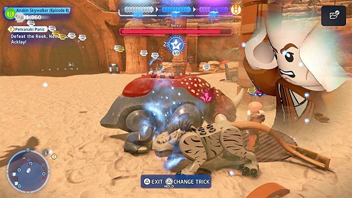 Poziom ten posiada 3 wyzwania - LEGO Skywalker Saga: Panika na Petranaki (Petranaki Panic) - solucja, opis przejścia - LEGO Skywalker Saga - poradnik do gry