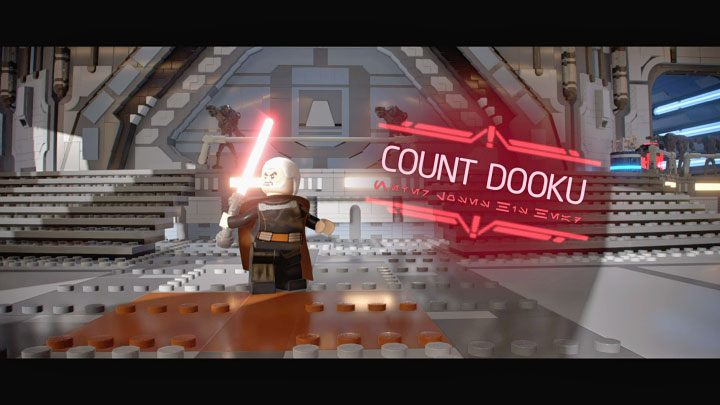 Drugi pojedynek z Hrabią Dooku ma miejsce pod koniec pierwszego etapu epizodu 3 - jest to konkretnie poziom Chwile z hrabią - LEGO Skywalker Saga: Hrabia Dooku (Count Dooku), epizod 3 - boss, jak pokonać? - LEGO Skywalker Saga - poradnik do gry