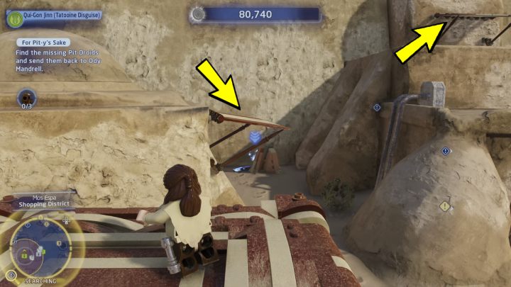 1 - LEGO Skywalker Saga: Pieniężny protest pit droidów (For Pit-ys Sake) - solucja, opis przejścia - LEGO Skywalker Saga - poradnik do gry