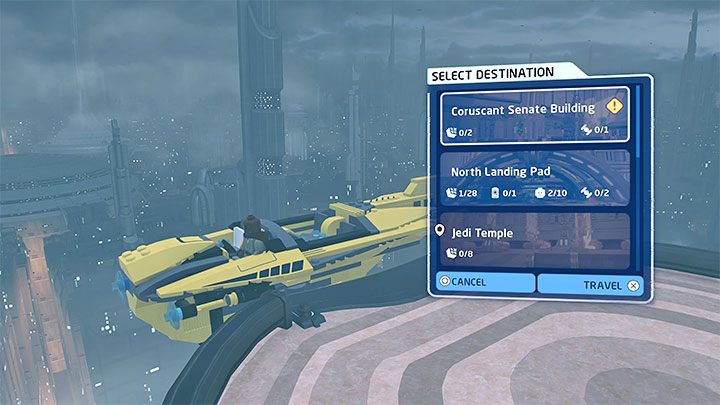 Po zaliczeniu misji fabularnej z konfrontacji z Generałem Grievousem otrzymacie zadanie doprowadzenia do konfrontacji z Palpatinem i musicie w tym celu odwiedzić budynek senatu - LEGO Skywalker Saga: Atak droidów na wookieech (Droid Attack on the Wookiees) - solucja, opis przejścia - LEGO Skywalker Saga - poradnik do gry