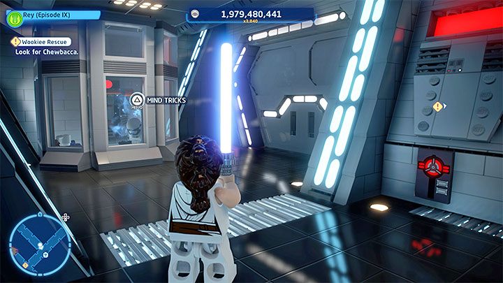 Po zaliczeniu misji skradankowej znajdziecie się z powrotem w przestrzeni kosmicznej i musicie zbliżyć się do okrętu Steadfast żeby zadokować na nim - LEGO Skywalker Saga: Być na tyle silnym (The Strength To Do It) - solucja, opis przejścia - LEGO Skywalker Saga - poradnik do gry