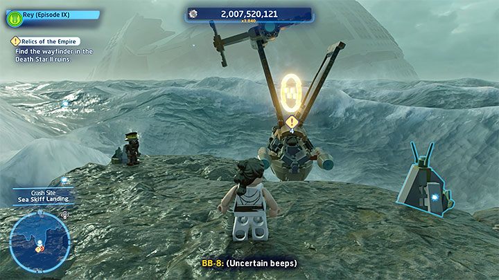 Waszym nowym zadaniem stanie się dotarcie do wraku Gwiazdy Śmierci II (Death Star II) - LEGO Skywalker Saga: Być na tyle silnym (The Strength To Do It) - solucja, opis przejścia - LEGO Skywalker Saga - poradnik do gry