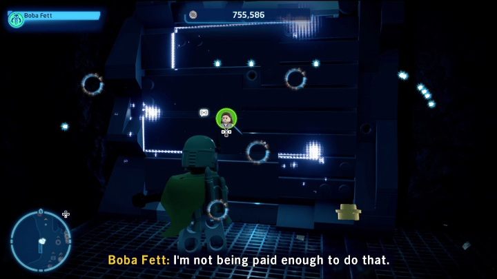 Ten klocek znajdziecie w południowej części budynku, za blachą, którą zniszczyć można jedynie mieczem Jedi - LEGO Star Wars The Skywalker Saga: Cytadela Sithów - lista wszystkich łamigłówek - LEGO Skywalker Saga - poradnik do gry