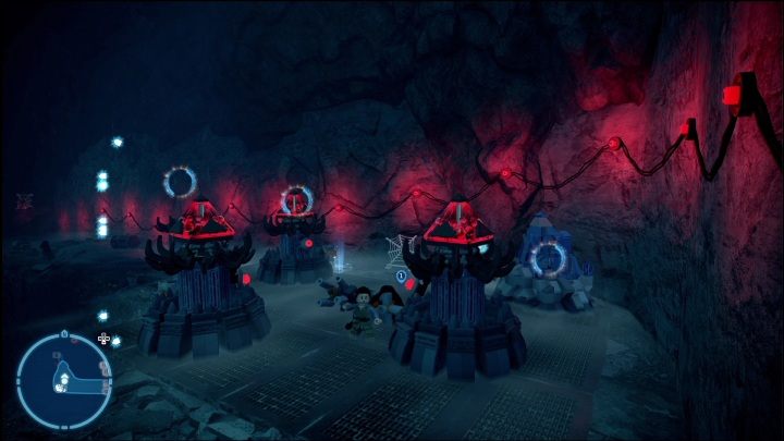 Wokół kolumn są wajchy służące do ich przesuwania - LEGO Star Wars The Skywalker Saga: Cytadela Sithów - lista wszystkich łamigłówek - LEGO Skywalker Saga - poradnik do gry