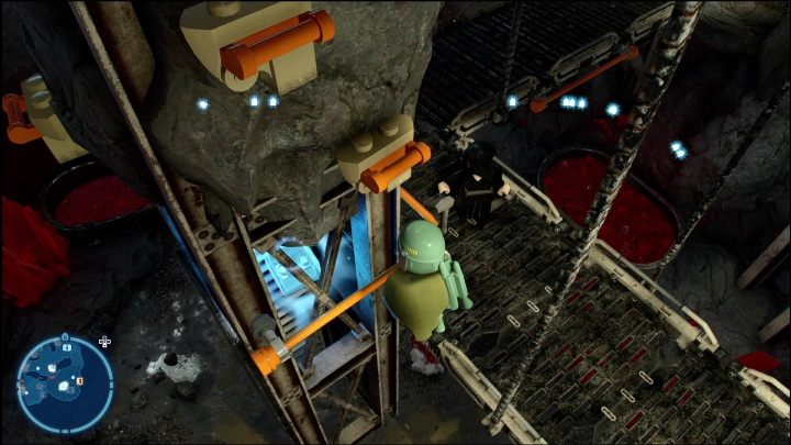 Ten klocek zamknięty został w kolumnie - LEGO Star Wars The Skywalker Saga: Placówka Crait - lista wszystkich łamigłówek - LEGO Skywalker Saga - poradnik do gry