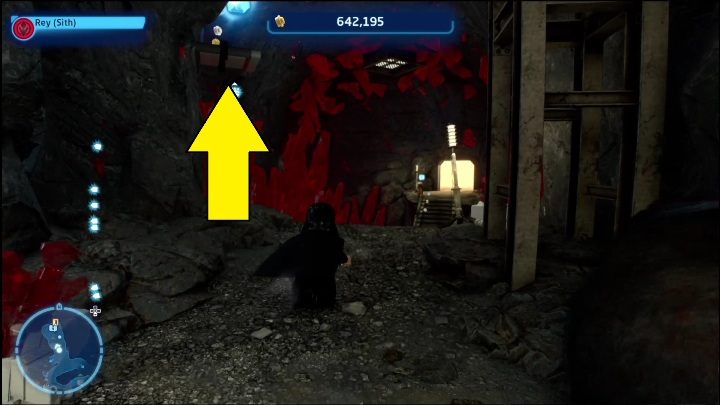 Ten klocek leży na metalowej półce - LEGO Star Wars The Skywalker Saga: Placówka Crait - lista wszystkich łamigłówek - LEGO Skywalker Saga - poradnik do gry