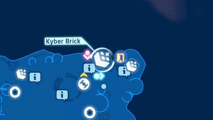 Rodzaj znajdźki: Łamigłówka - Klocek Kyber - LEGO Skywalker Saga: Wioska Tuanul (Tuanul Village) - lista wszystkich łamigłówek - LEGO Skywalker Saga - poradnik do gry