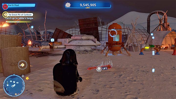 Wasze zadanie polega na odnajdywaniu w okolicy interaktywnych rur (przykładowa na obrazku), które musicie przenosić z użyciem Mocy i umieszczać we właściwych miejscach - LEGO Skywalker Saga: Wioska Tuanul (Tuanul Village) - lista wszystkich łamigłówek - LEGO Skywalker Saga - poradnik do gry