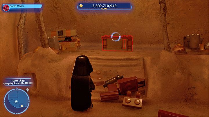 Powróćcie do wioski Tuanul na planecie Jakku i dotrzyjcie do zamkniętej chatki - LEGO Skywalker Saga: Wioska Tuanul (Tuanul Village) - lista wszystkich łamigłówek - LEGO Skywalker Saga - poradnik do gry