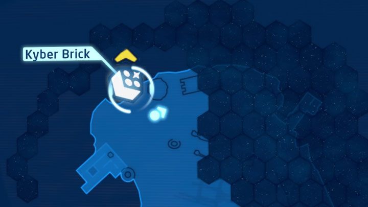 Rodzaj znajdźki: Łamigłówka - Klocek Kyber - LEGO Skywalker Saga: Osada Niima (Niima Outpost) - lista wszystkich łamigłówek - LEGO Skywalker Saga - poradnik do gry