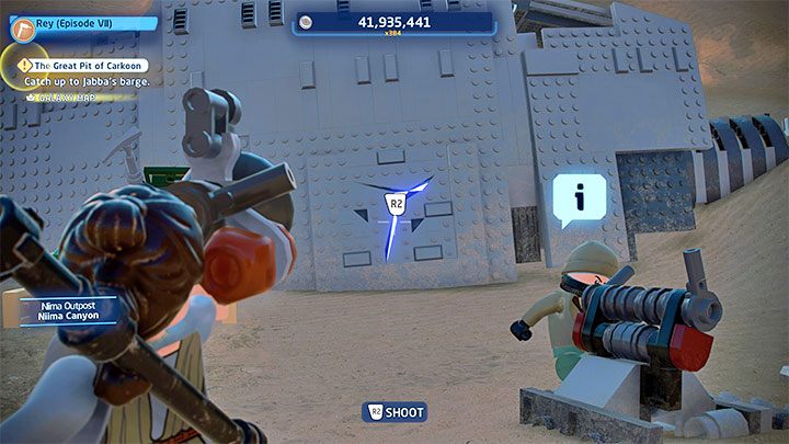 Skorzystajcie z usług dowolnego Zbieracza (np - LEGO Skywalker Saga: Osada Niima (Niima Outpost) - lista wszystkich łamigłówek - LEGO Skywalker Saga - poradnik do gry