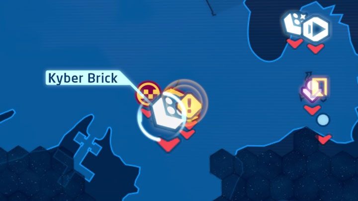 Rodzaj znajdźki: Łamigłówka - Klocek Kyber - LEGO Skywalker Saga: Osada Niima (Niima Outpost) - lista wszystkich łamigłówek - LEGO Skywalker Saga - poradnik do gry