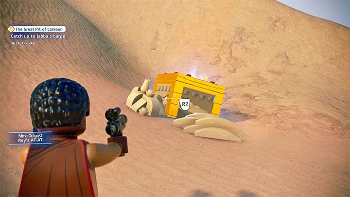 Przełączcie się na dowolną postać z klasy Łowcy nagród - LEGO Skywalker Saga: Osada Niima (Niima Outpost) - lista wszystkich łamigłówek - LEGO Skywalker Saga - poradnik do gry