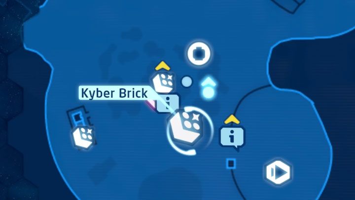 Rodzaj znajdźki: Łamigłówka - Klocek Kyber - LEGO Skywalker Saga: Osada Niima (Niima Outpost) - lista wszystkich łamigłówek - LEGO Skywalker Saga - poradnik do gry