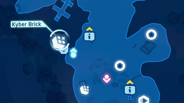 Rodzaj znajdźki: Łamigłówka - Klocek Kyber - LEGO Skywalker Saga: Osada Niima (Niima Outpost) - lista wszystkich łamigłówek - LEGO Skywalker Saga - poradnik do gry