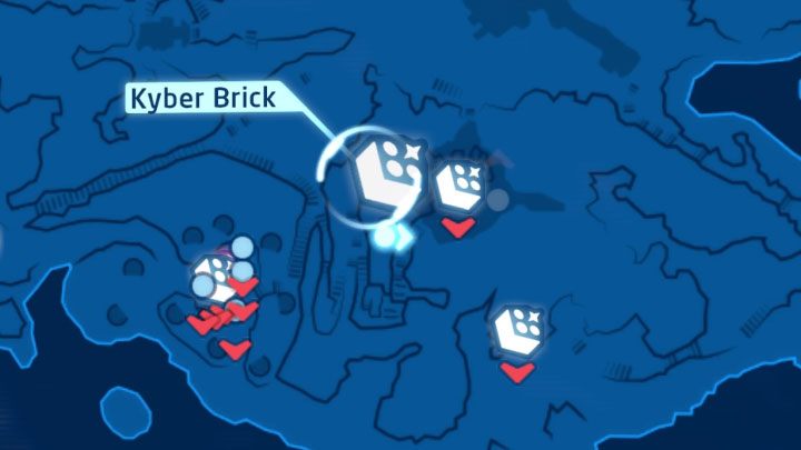 Rodzaj znajdźki: Łamigłówka - Klocek Kyber - LEGO Skywalker Saga: Wyspa ze świątynią (Temple Island) - lista wszystkich łamigłówek - LEGO Skywalker Saga - poradnik do gry