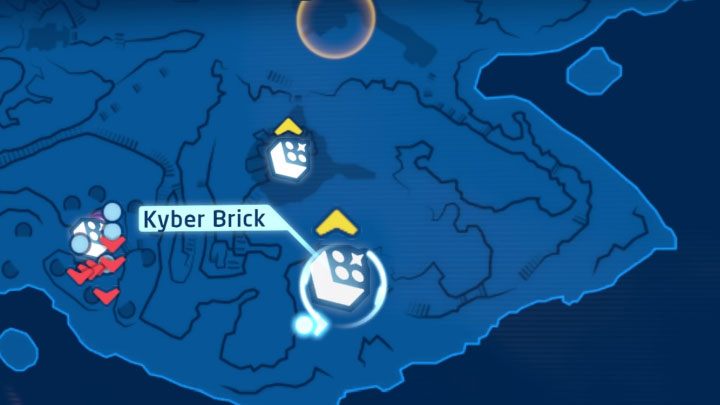 Rodzaj znajdźki: Łamigłówka - Klocek Kyber - LEGO Skywalker Saga: Wyspa ze świątynią (Temple Island) - lista wszystkich łamigłówek - LEGO Skywalker Saga - poradnik do gry