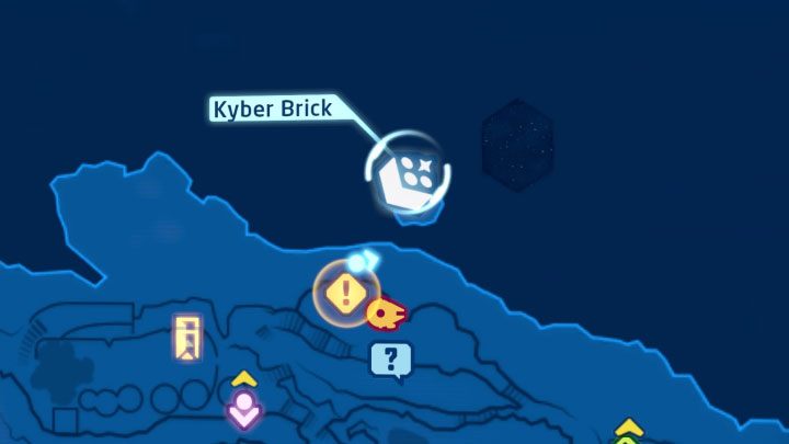 Rodzaj znajdźki: Łamigłówka - Klocek Kyber - LEGO Skywalker Saga: Wyspa ze świątynią (Temple Island) - lista wszystkich łamigłówek - LEGO Skywalker Saga - poradnik do gry