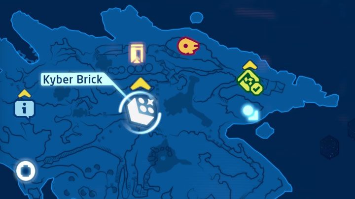 Rodzaj znajdźki: Łamigłówka - Klocek Kyber - LEGO Skywalker Saga: Wyspa ze świątynią (Temple Island) - lista wszystkich łamigłówek - LEGO Skywalker Saga - poradnik do gry