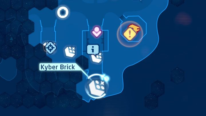 Rodzaj znajdźki: Łamigłówka - Klocek Kyber - LEGO Skywalker Saga: Baza ruchu oporu (Resistance Base) - lista wszystkich łamigłówek - LEGO Skywalker Saga - poradnik do gry