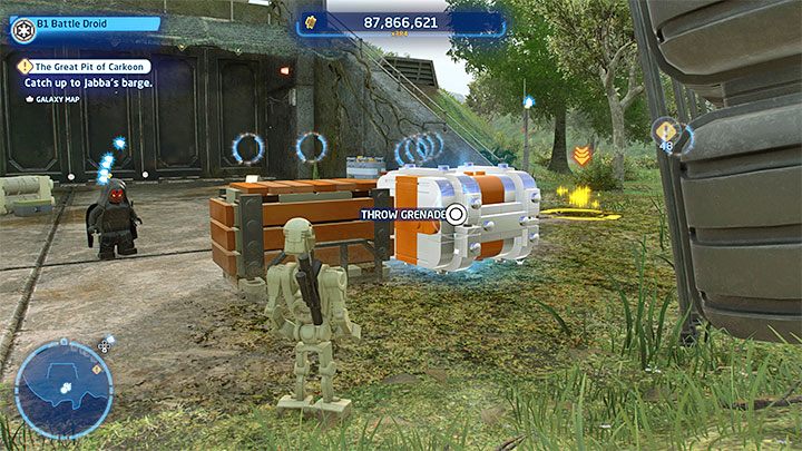 Musicie znaleźć srebrny pojemnik z powyższego obrazka - LEGO Skywalker Saga: Baza ruchu oporu (Resistance Base) - lista wszystkich łamigłówek - LEGO Skywalker Saga - poradnik do gry