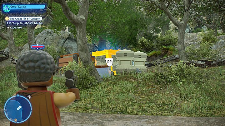 Przełączcie się na dowolną postać z klasy Łowców nagród - LEGO Skywalker Saga: Baza ruchu oporu (Resistance Base) - lista wszystkich łamigłówek - LEGO Skywalker Saga - poradnik do gry