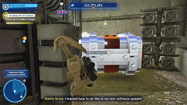 W centrum dowodzenia możecie porozmawiać z członkiem ruchu oporu i dowiedzieć się o konieczności dostarczenia źródła energii - LEGO Skywalker Saga: Baza ruchu oporu (Resistance Base) - lista wszystkich łamigłówek - LEGO Skywalker Saga - poradnik do gry