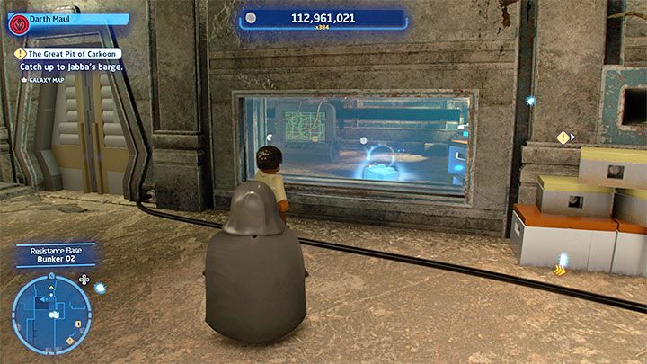 Rodzaj znajdźki: Łamigłówka - Klocek Kyber - LEGO Skywalker Saga: Baza ruchu oporu (Resistance Base) - lista wszystkich łamigłówek - LEGO Skywalker Saga - poradnik do gry