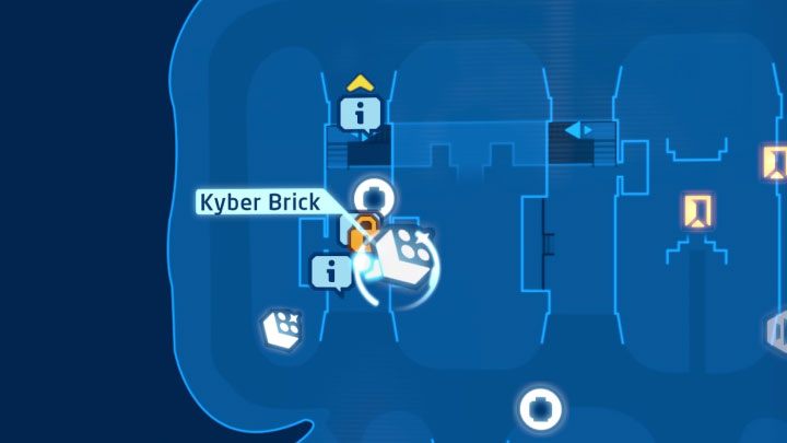 Rodzaj znajdźki: Łamigłówka - Klocek Kyber - LEGO Skywalker Saga: Baza ruchu oporu (Resistance Base) - lista wszystkich łamigłówek - LEGO Skywalker Saga - poradnik do gry