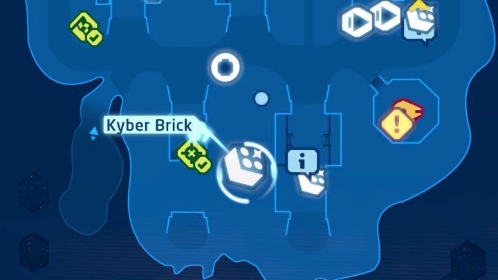 Rodzaj znajdźki: Łamigłówka - Klocek Kyber - LEGO Skywalker Saga: Baza ruchu oporu (Resistance Base) - lista wszystkich łamigłówek - LEGO Skywalker Saga - poradnik do gry