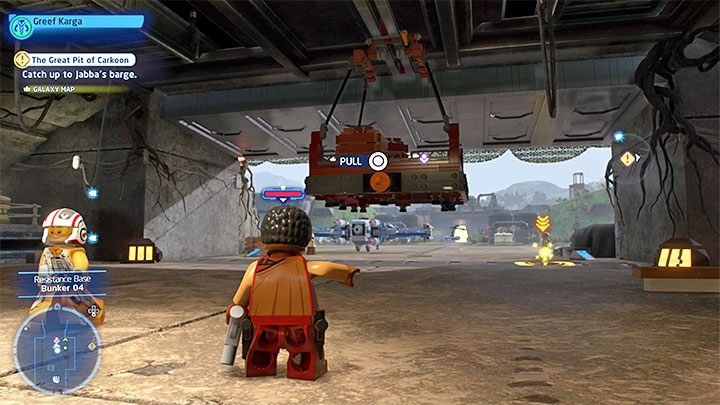 W bunkrze możecie dowiedzieć się od mechanika (Resistance Mechanic) o konieczności naprawienia silnika i oznacza to w pierwszej kolejności zlokalizowanie 3 różnych części - LEGO Skywalker Saga: Baza ruchu oporu (Resistance Base) - lista wszystkich łamigłówek - LEGO Skywalker Saga - poradnik do gry