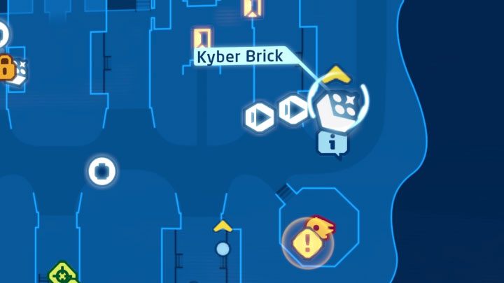 Rodzaj znajdźki: Łamigłówka - Klocek Kyber - LEGO Skywalker Saga: Baza ruchu oporu (Resistance Base) - lista wszystkich łamigłówek - LEGO Skywalker Saga - poradnik do gry