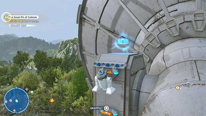 Możecie w dalszym ciągu używać droida - LEGO Skywalker Saga: Baza ruchu oporu (Resistance Base) - lista wszystkich łamigłówek - LEGO Skywalker Saga - poradnik do gry