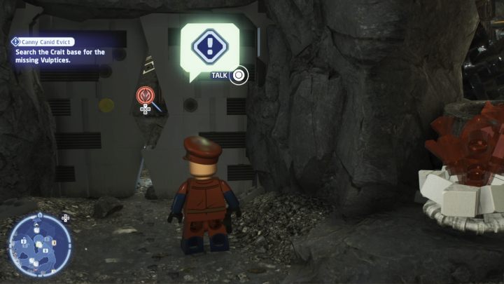 Idźcie do miejsca, wskazanego przez rebelianta - LEGO Skywalker Saga: Wybawienie vulptexa (Canny Canid Evict) - solucja, opis przejścia - LEGO Skywalker Saga - poradnik do gry