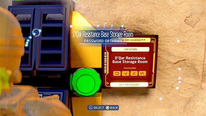 Musicie znaleźć właściwy terminal z zielonym kluczem i w zależności od lokacji może on być w ogólnodostępnym miejscu lub wymagać rozwiązania jakieś zagadki (np - LEGO Skywalker Saga: Jak zdobyć hasło do terminalu? - LEGO Skywalker Saga - poradnik do gry