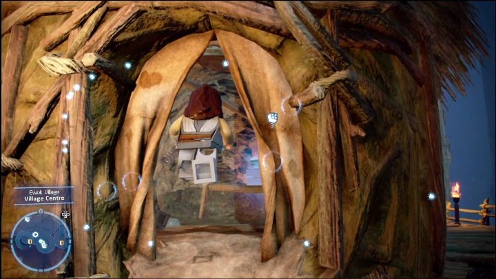 W południowej części lokacji natraficie na wnękę w drzewie - LEGO Skywalker Saga: Wioska Ewoków - lista wszystkich łamigłówek - LEGO Skywalker Saga - poradnik do gry