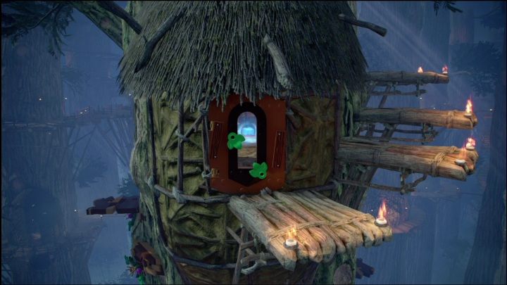 Ten klocek zamknięty jest w niewielkim pomieszczeniu - LEGO Skywalker Saga: Wioska Ewoków - lista wszystkich łamigłówek - LEGO Skywalker Saga - poradnik do gry