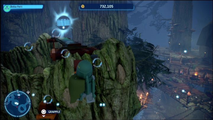 Kolejny klocek znajduje się na szczycie drzewa - LEGO Skywalker Saga: Wioska Ewoków - lista wszystkich łamigłówek - LEGO Skywalker Saga - poradnik do gry