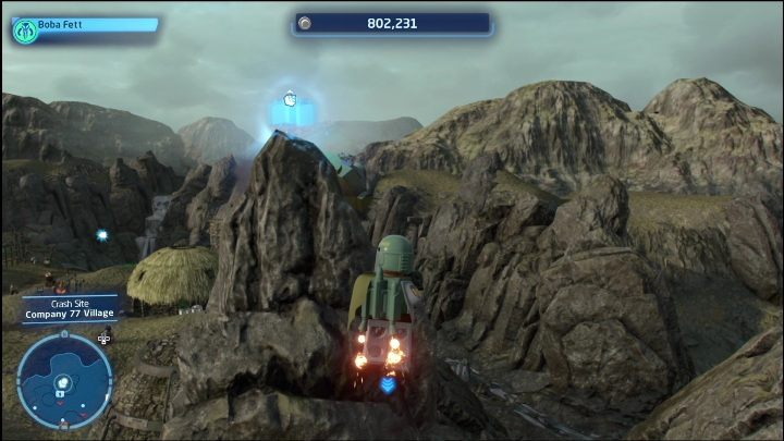 Ta znajdźka leży na skale - LEGO Skywalker Saga: Miejsce katastrofy - lista wszystkich łamigłówek - LEGO Skywalker Saga - poradnik do gry